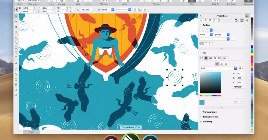 phần mềm thiết kế decal CorelDraw